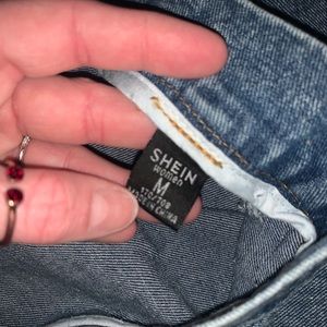 Shein High Waisted Denim Skirt